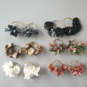 Boucles d'oreilles Hydrangea