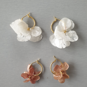 Boucles d'oreilles Hydrangea Mini